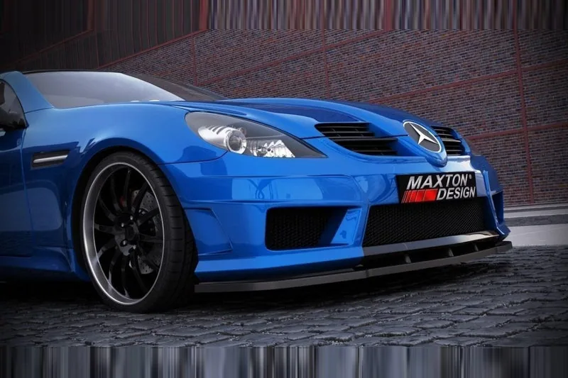 Передний сплиттер — Mercedes-Benz SLK R171 (for Me-SLK -r171-AMG172-f1) (2004–2011)