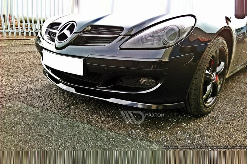 Front splitter — Mercedes-Benz SLK R171 Standard Bumper (2004–2011)
