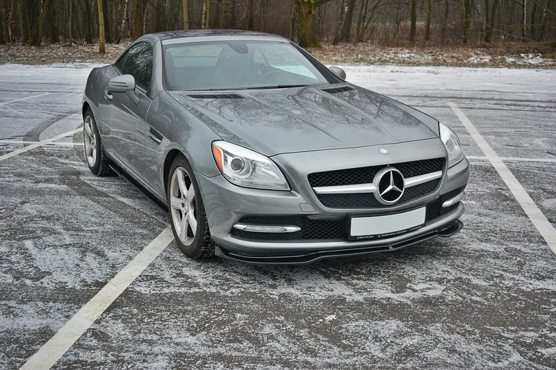 Передний сплиттер V.1 — Mercedes-Benz SLK R172 (2011–2015)