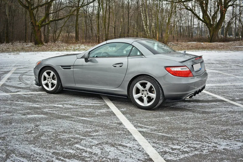 Накладки на пороги — Mercedes-Benz SLK R172 (2011–2015)
