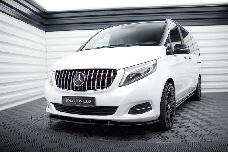 Front splitter V.2 — Mercedes-Benz V-Class W447 (2014–2019)