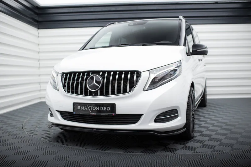 Front splitter V.3 — Mercedes-Benz V-Class W447 (2014–2019)