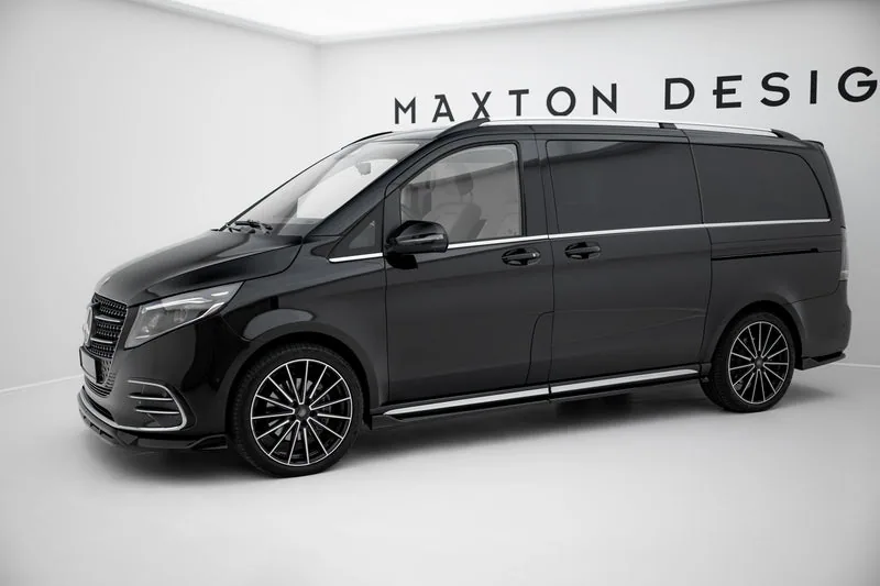 Накладки на пороги — Mercedes-Benz V-Class Long AMG-Line W447 (2014–)
