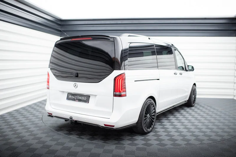 Rear splitter with vertical bars — Mercedes-Benz Vito Extra Long W447 (2014–)
