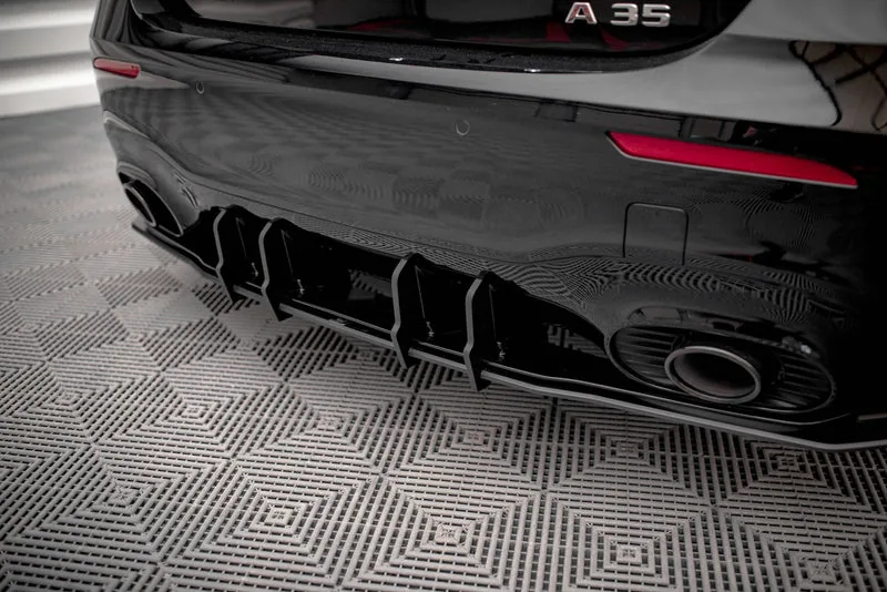 Rear valance Street Pro — Mercedes-Benz A35 AMG Hatchback Aero Pack W177 (2018–2023)