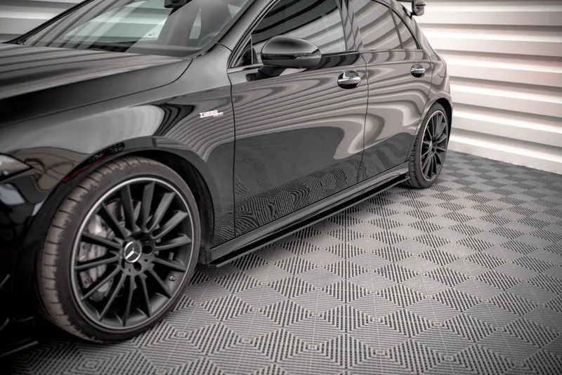 Side skirts Street Pro — Mercedes-Benz A35 AMG / AMG-Line Aero Pack W177 (2018–2023)