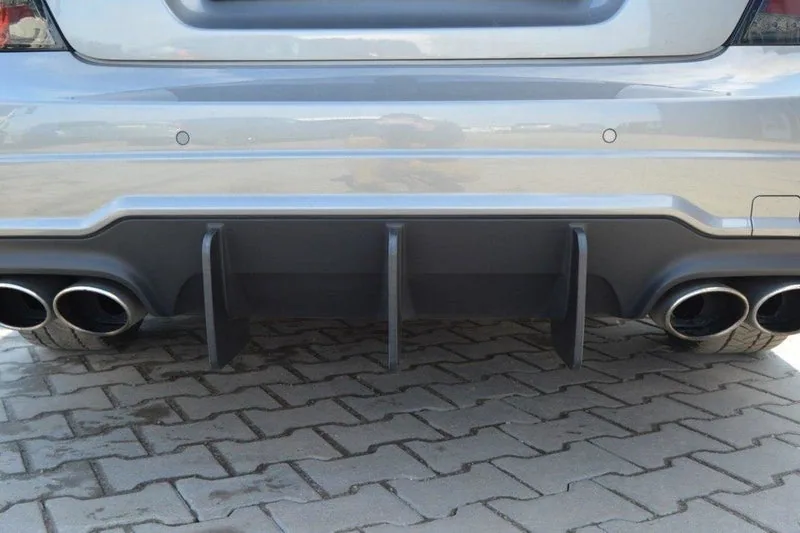 Rear valance V.1 — Mercedes-Benz C W204 AMG-Line (Facelift) (2011–2014)