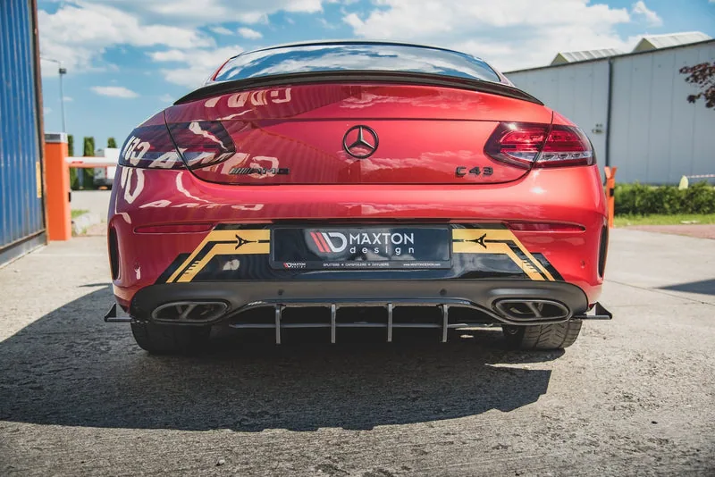 Rear valance Street Pro — Mercedes-Benz AMG C43 Coupe C205 (2014–2018)