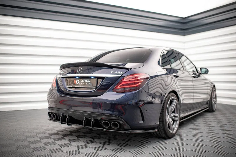 Tagumine difuusor Street Pro — Mercedes-Benz AMG C 43 Sedan W205 Facelift (2018–2021)