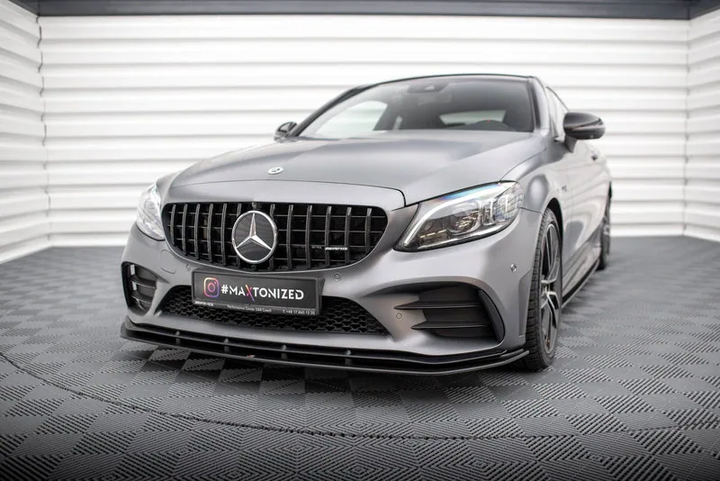 Front splitter Street Pro — Mercedes-Benz AMG C43 Coupe / Cabrio C205 Facelift / A205 Facelift (2018–2021)