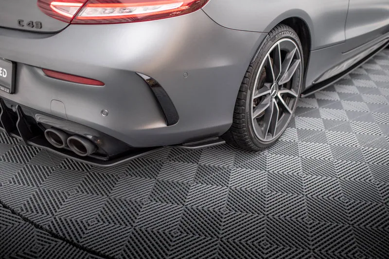 Rear side splitters Street Pro — Mercedes-Benz AMG C43 Coupe / Cabrio C205 Facelift / A205 Facelift (2018–2021)