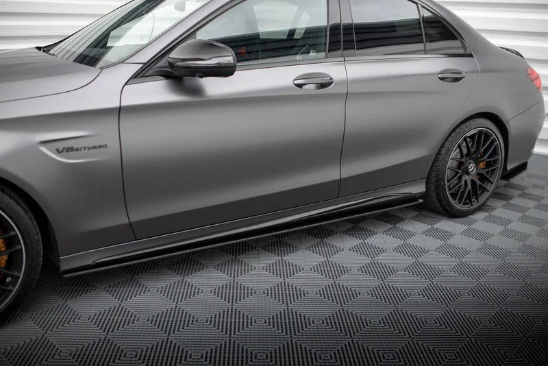 Küljeliistud Street Pro — Mercedes-Benz AMG C63 Sedan / Estate W205 Facelift (2018–2021)