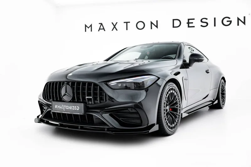 Передний сплиттер Street Pro + накладки — Mercedes-Benz AMG CLE 53 C236 (2023–)