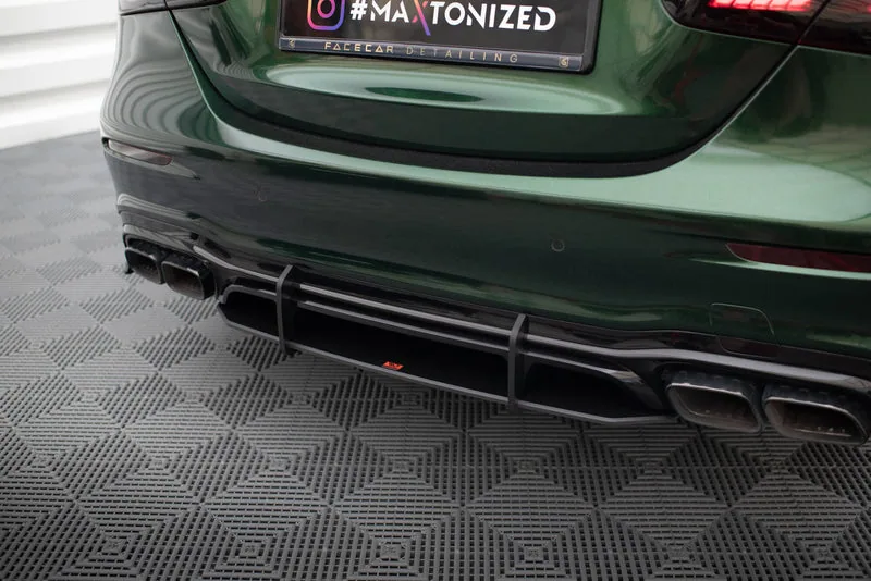 Rear valance Street Pro — Mercedes-Benz AMG E63 Sedan W213 Facelift (2021–2023)