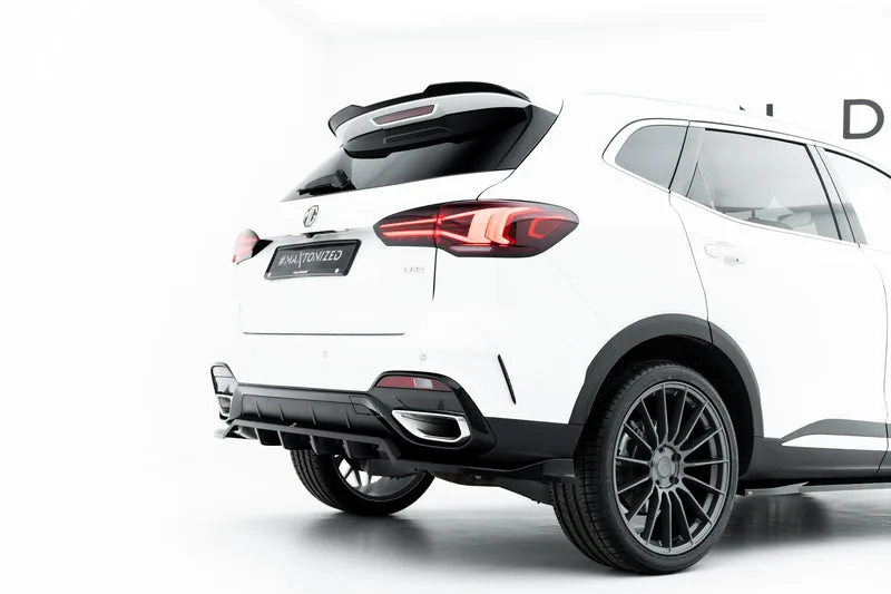 Задний сплиттер с вертикальными рёбрами — MG HS Mk1 Facelift (2020–2025)