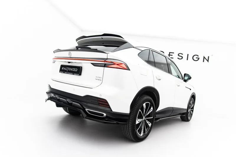 Rear splitter with vertical bars — MG HS Mk2 (2024–)