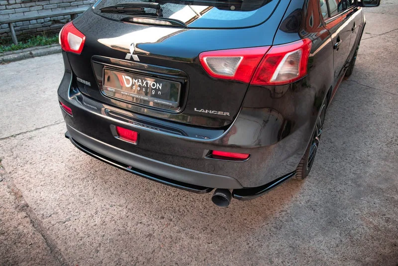 Задние боковые сплиттеры — Mitsubishi Lancer Sportback Mk8 (2007–2016)