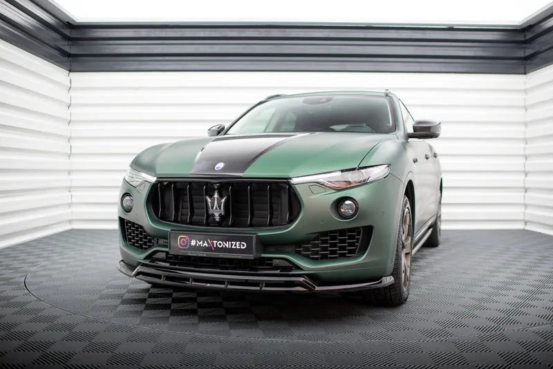 Передний сплиттер V.2 — Maserati Levante Mk1 (2016–2024)
