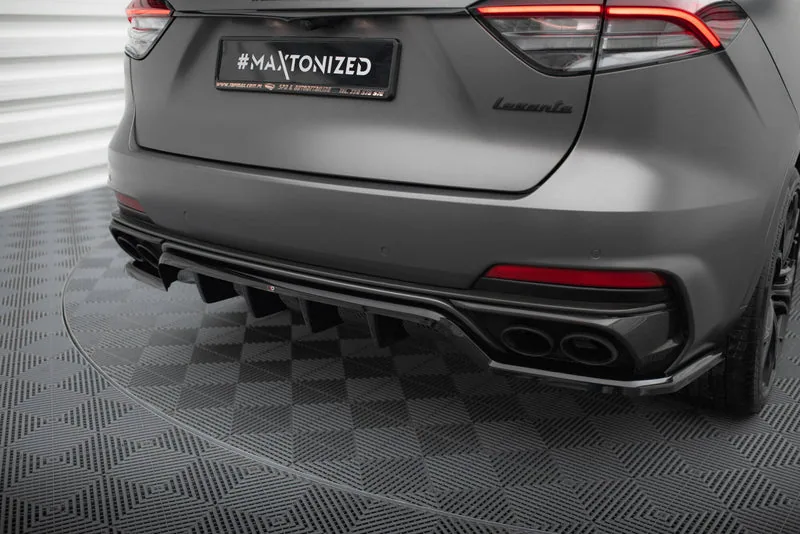 Задний сплиттер с вертикальными рёбрами — Maserati Levante Trofeo Mk1 (2016–2024)