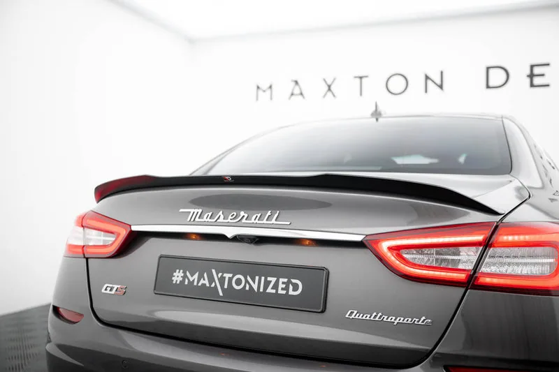 Spoiler cap — Maserati Quattroporte Mk6 (2013–2016)