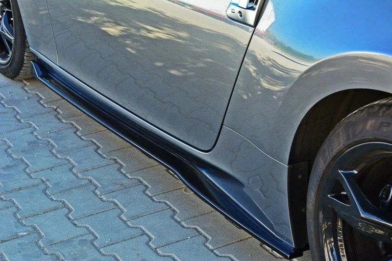 Накладки на пороги V.1 — Nissan 370Z (2009–2012)