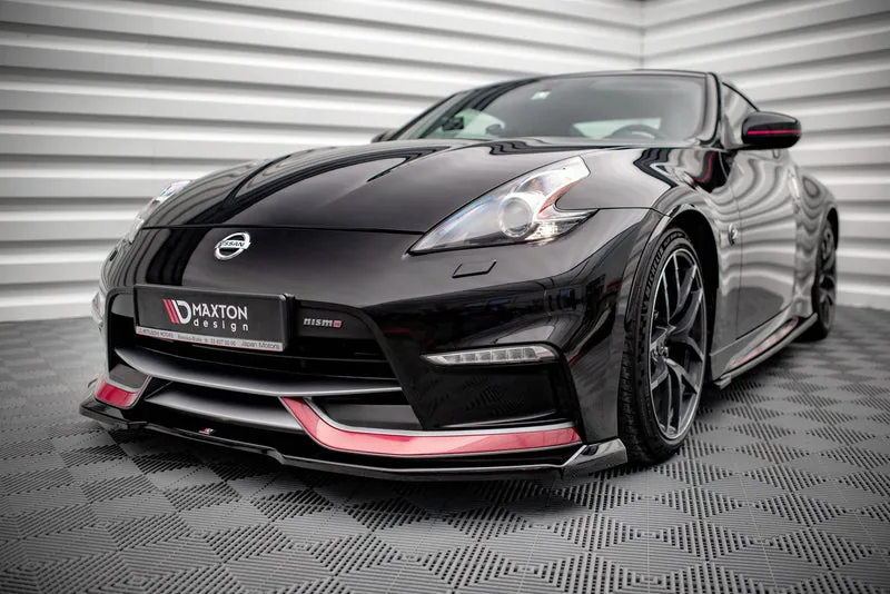 Передний сплиттер V.1 — Nissan 370Z Nismo Facelift