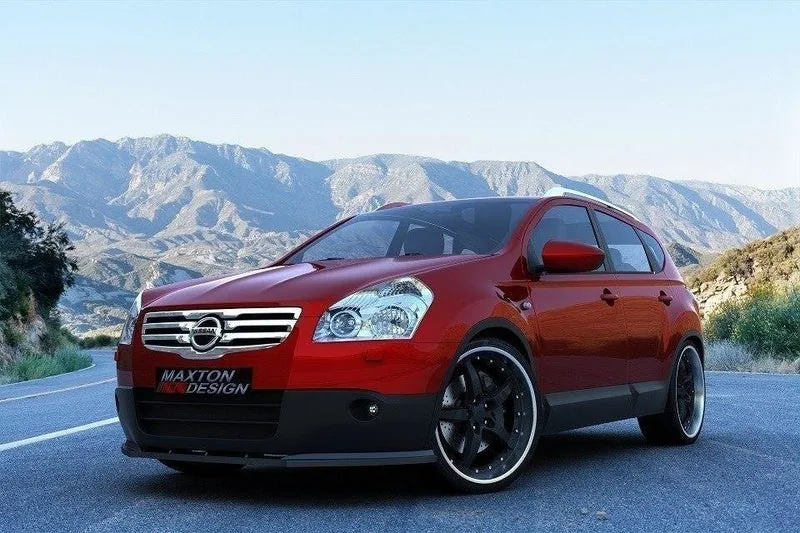 Front splitter — Nissan QASHQAI (2007–2009)