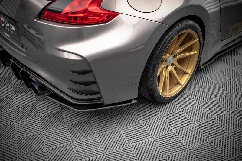 Задние боковые сплиттеры Street Pro — Nissan 370Z Nismo Facelift