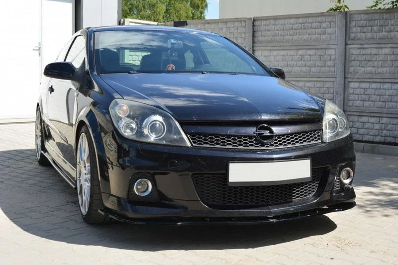 Передний сплиттер — Opel Astra H (FOR OPC / VXR) (2005–2010)