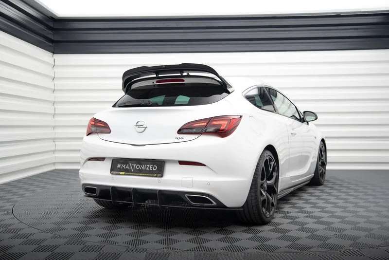 Rear valance — Opel Astra J OPC/VXR (2009–2012)