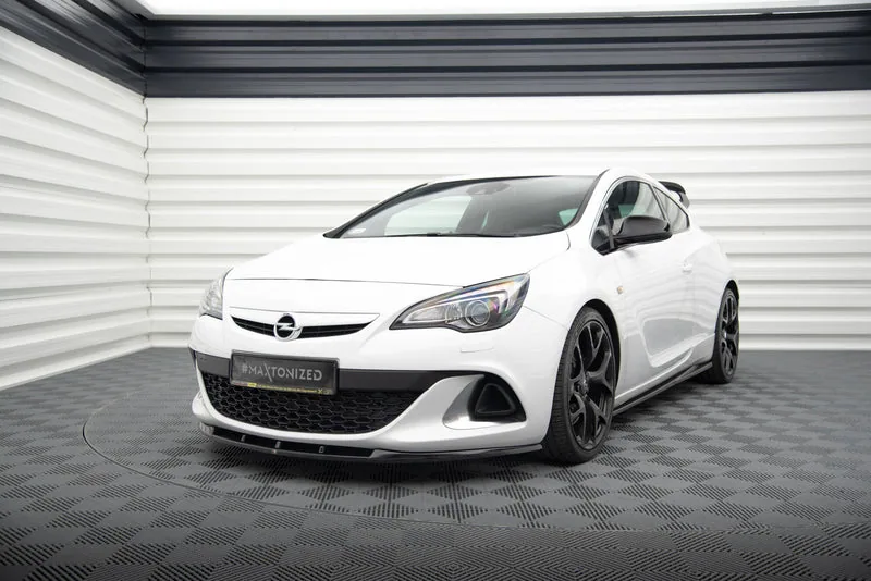 Esisplitter — Opel Astra J OPC/VXR Nurburg (2009–2012)