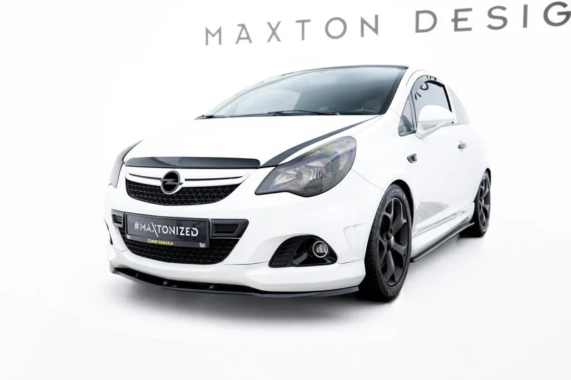 Front splitter — Opel Corsa D OPC/VXR (2004–2014)
