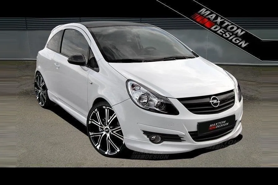 Front splitter — Opel CORSA D (2006–2014)