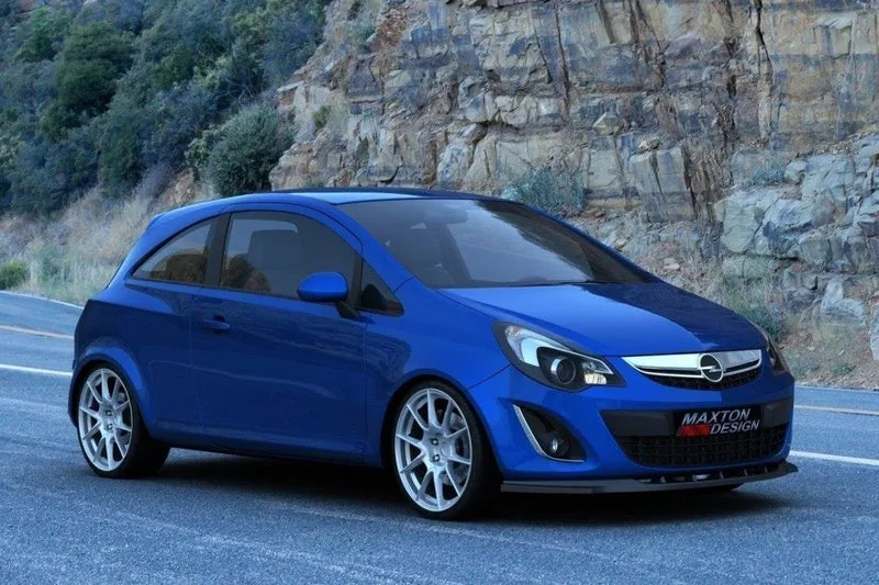 Esisplitter — Opel CORSA D (Facelift) (2006–2014)