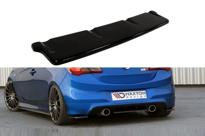 Задний сплиттер — Opel CORSA E OPC / VXR (2015–2019)