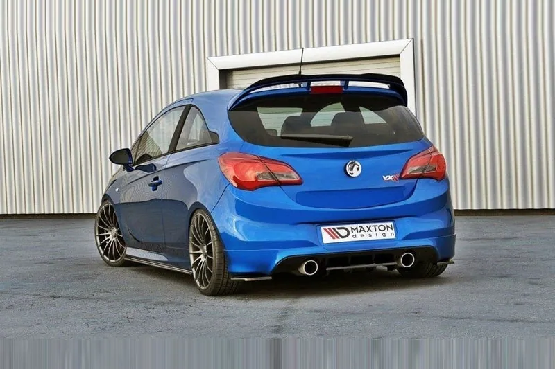 Rear side splitters — Opel CORSA E OPC / VXR (2015–2019)