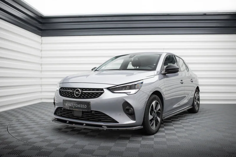 Передний сплиттер V.1 — Opel Corsa F ( Mk6) (2019–)