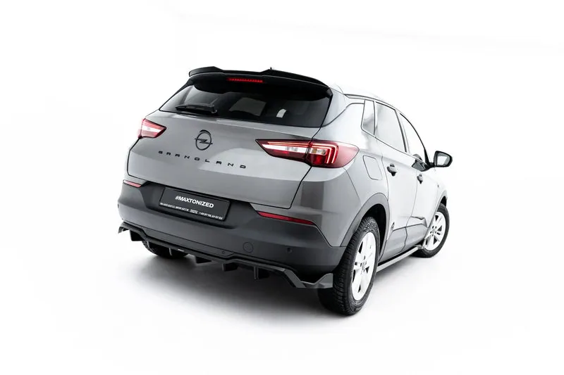 Задний сплиттер с вертикальными рёбрами — Opel Grandland Mk1