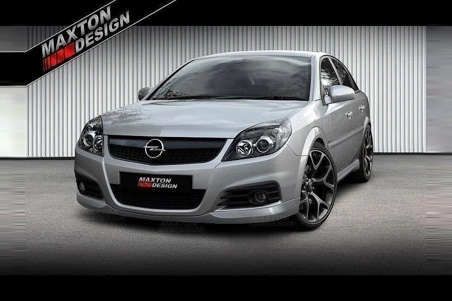 Передний сплиттер — Opel VECTRA C OPC LINE (Facelift version) (2002–2008)