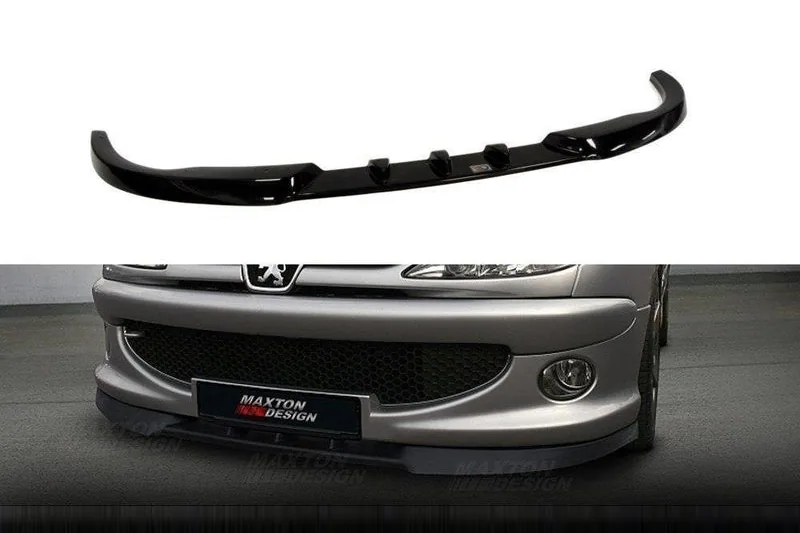 Передний сплиттер — Peugeot 206 (for: CC, RC, GTI, S16, XSI, XS, Sport)