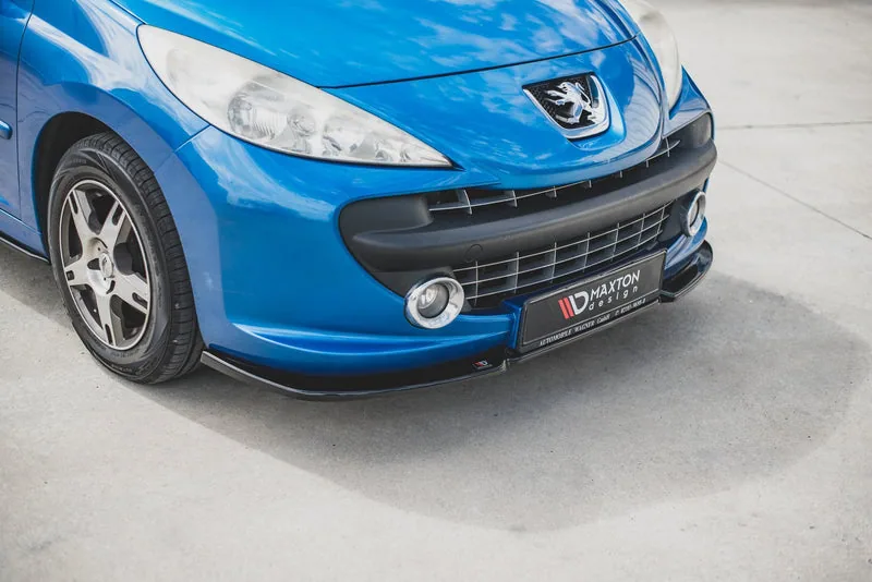Передний сплиттер — Peugeot 207 Sport