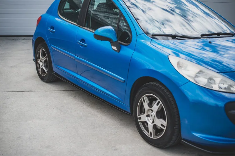 Side skirts — Peugeot 207 Sport