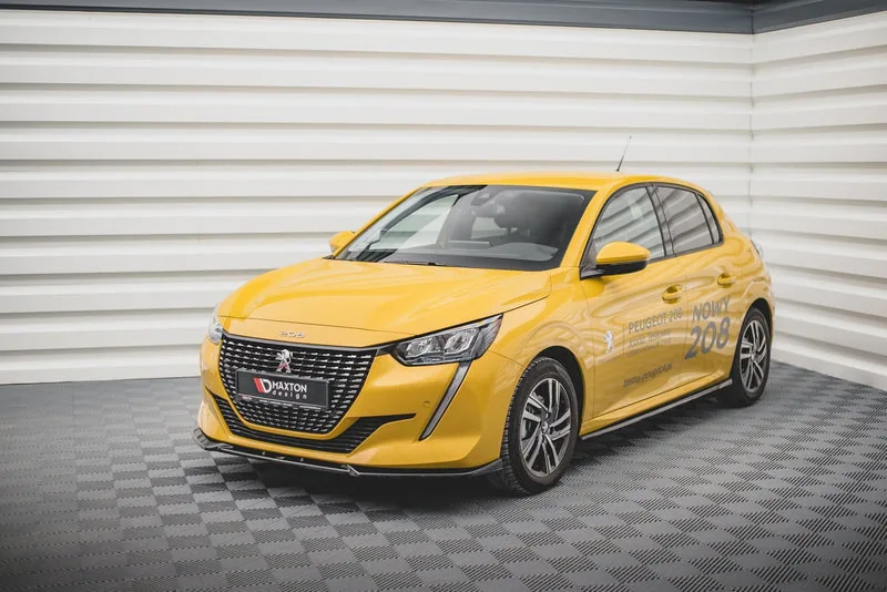 Esisplitter V.2 — Peugeot 208 Mk2 (2019–)
