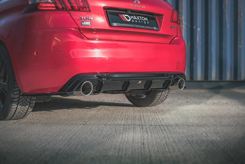 Tagumised küljesplitterid — Peugeot 308 GT Mk2 Facelift (2017–2021)