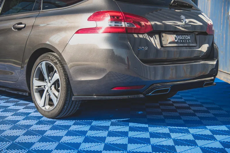 Задние боковые сплиттеры — Peugeot 308 SW Mk2 (2013–2017)