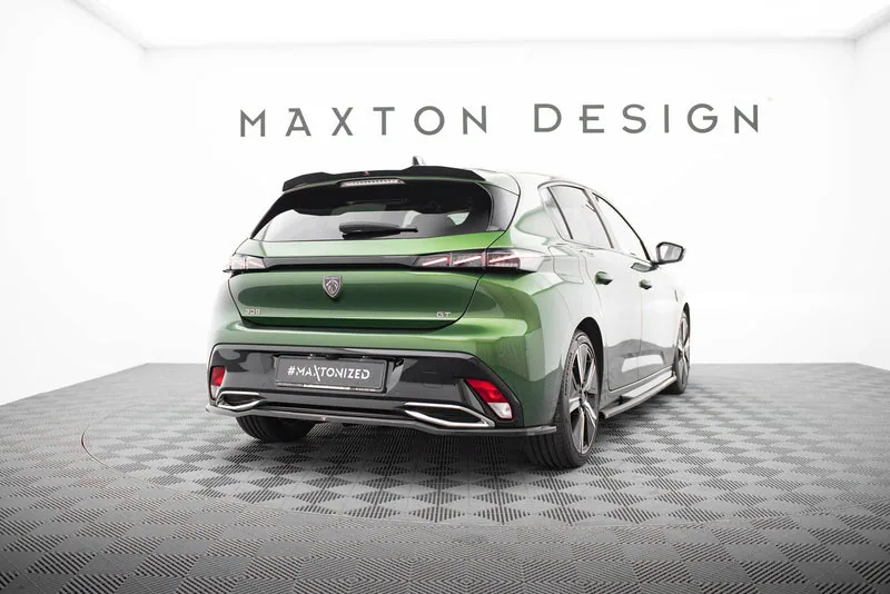 Задний сплиттер с вертикальными рёбрами — Peugeot 308 GT Hatchback Mk3 (2021–)