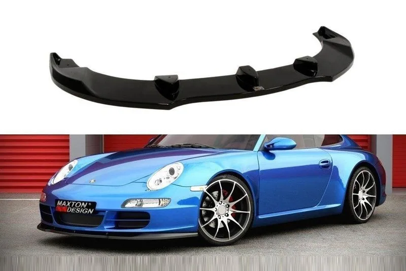 Передний сплиттер — Porsche 911 Carrera 997.1 (2004–2009)