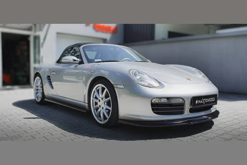 Esisplitter — Porsche Boxster 987 (2004–2009)