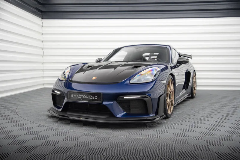 Front splitter — Porsche 718 Cayman GT4 RS 982c (2016–)