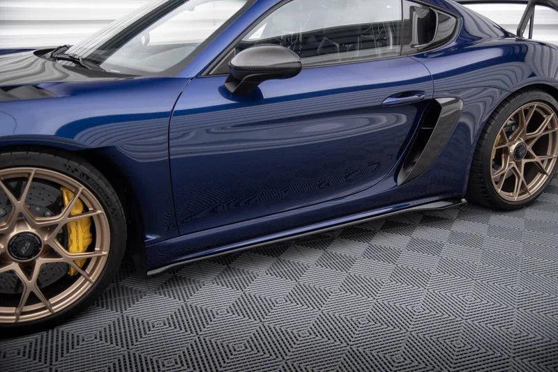 Side skirts — Porsche 718 Cayman GT4 RS 982c (2016–)